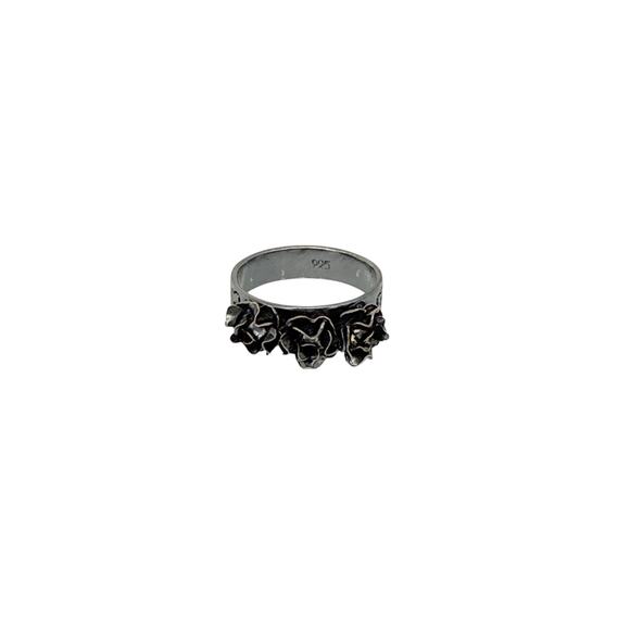 VIRGINS SAINTS ANGELS VSA Stepsister Band Ring in Gunmetal